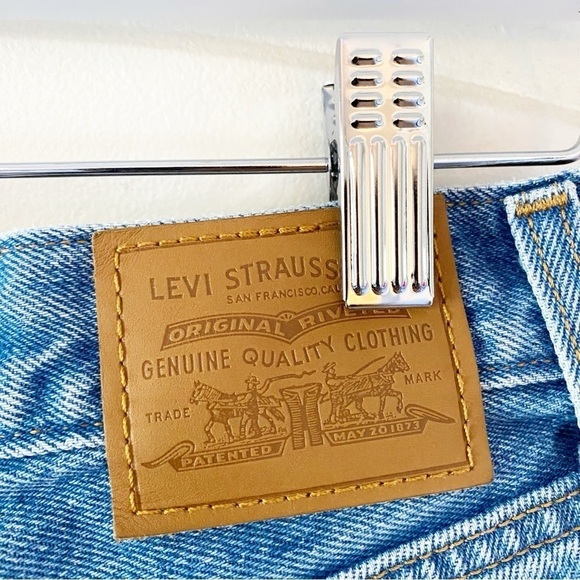 LEVI’S Wedgie Straight Jean In Oxnard Haze Medium Wash - Picture 8 of 14